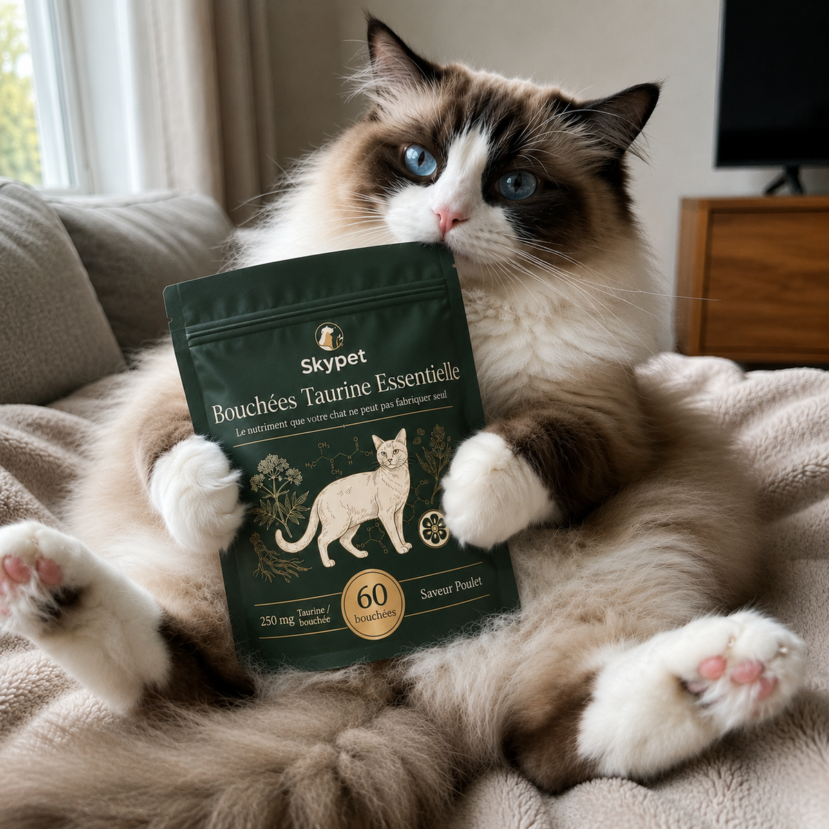 Bouchées Taurine Essentielle PetNovaLabs