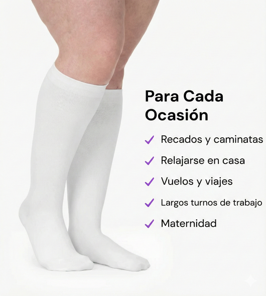 Serenity™ Medias de Compresión Fáciles de Poner