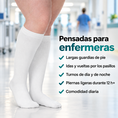 Serenity™ Medias de Compresión para Enfermeras