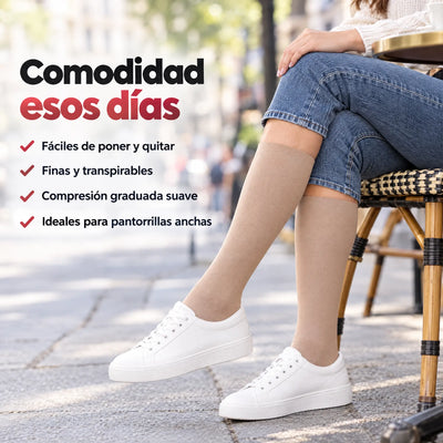Comodidad esos días: medias de compresión Serenity para los días de retención