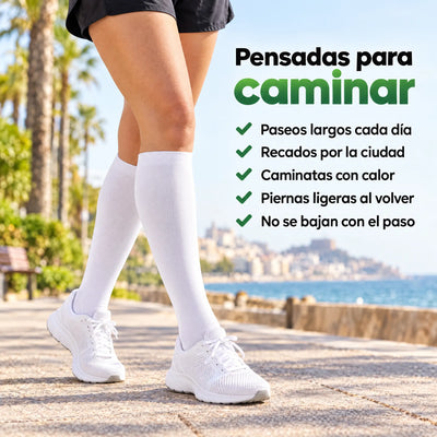 Pensadas para caminar: medias de compresión Serenity para caminar